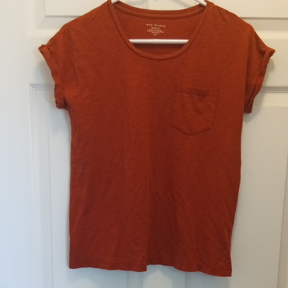 Max Studio Women's Rust T-Shirt